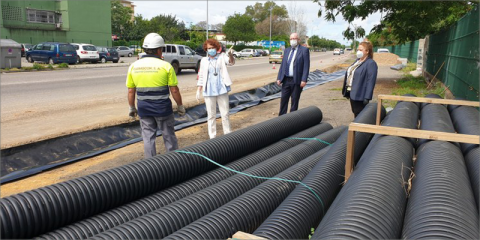 La ciudad de Sevilla implanta un sistema de drenaje urbano sostenible
