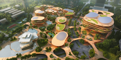 Shenzhen Terraces, el nuevo concepto de urbanismo verde que se construirá en China