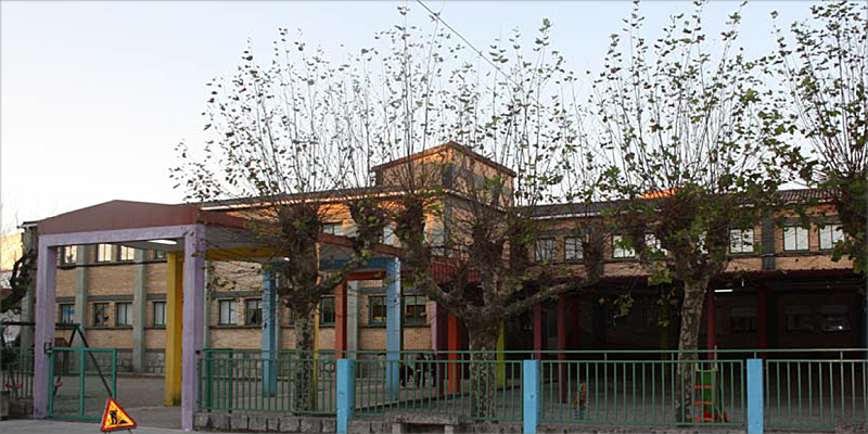 Edificio de educación infantil del CEIP Plurilingüe Xulio Camba.