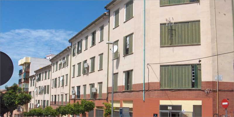 rehabilitación integral de un edificio de 52 viviendas públicas en alquiler en el centro de Málaga