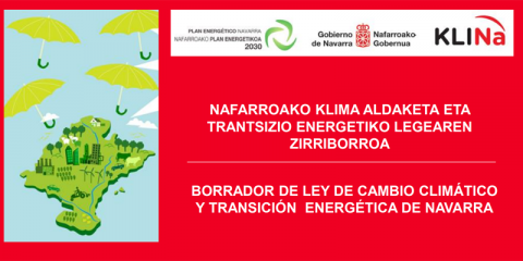 Abierta la participación pública en el anteproyecto de ley de cambio climático de Navarra