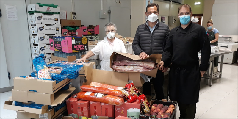 Hanson-HeidelbergCement continúa su labor de ayuda durante la pandemia en Oviedo