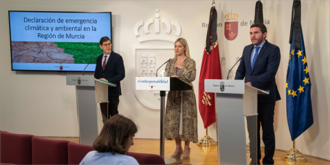 La Región de Murcia declara la emergencia climática y pone en marcha medidas de actuación