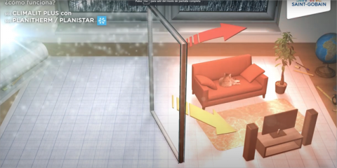 Aislamiento térmico reforzado con CLIMALIT PLUS