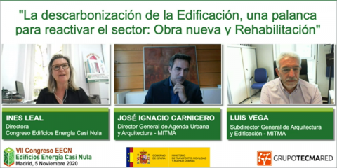 Jornada presentación VII Congreso EECN: descarbonización, rehabilitación energética, sostenibilidad y digitalización, protagonistas del evento
