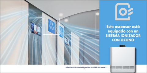 Los ascensores Otis aportan soluciones innovadoras que ayudan a combatir el COVID-19