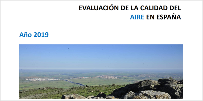 El Informe de Evaluación de la Calidad del Aire en España muestra una ligera mejoría en cuanto al número de zonas que superaron los valores regulados