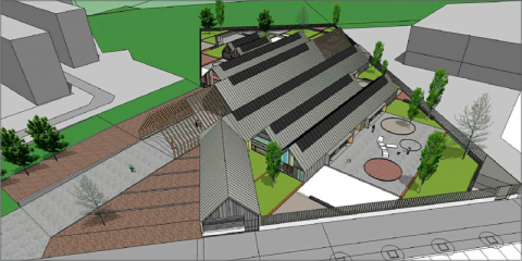 La nueva Escuela Infantil de Lezkairu en Pamplona será de consumo de energía casi nulo