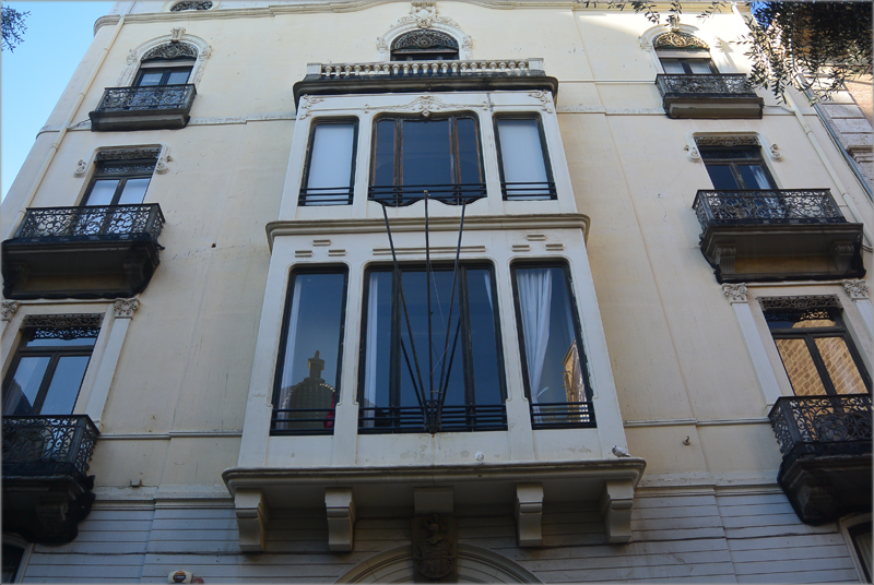 El Palau de Calatayud constituye una importante obra de arquitectura burguesa de 1907.
