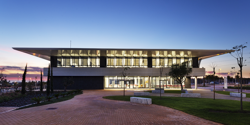 El centro ha conseguido el LEED Platino gracias a su fuerte apuesta por la sostenibilidad íntegra en todo el complejo.