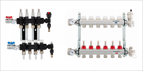 Nuevos colectores de Genebre para la instalación de suelo radiante para climatización