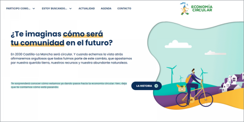 Castilla-La Mancha crea un nuevo portal web dedicado a difundir la economía circular