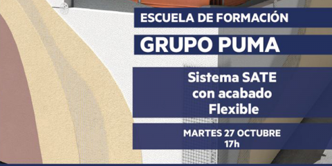 La Escuela de Formación de Grupo Puma ofrece un webinar sobre aislamiento SATE