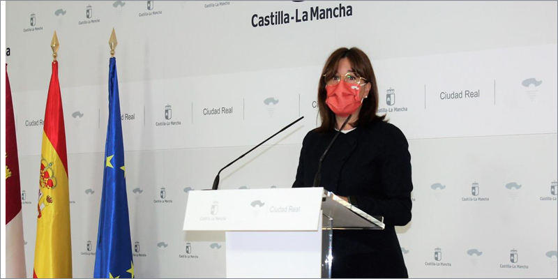 La consejera de Igualdad y portavoz regional, Blanca Fernández, 