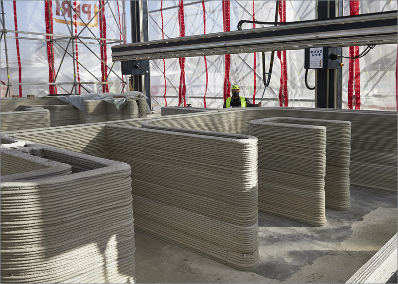Impermeable Absolutamente Es Construcción de vivienda en Alemania con impresión 3D y un innovador cemento  • CONSTRUIBLE