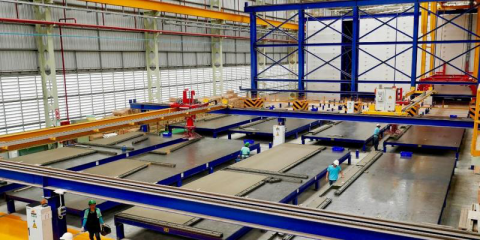 Una nueva fábrica de construcción industrializada en España entra en funcionamiento