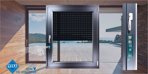 Confort y eficiencia con la automatización integrada de ventanas Veka Automation