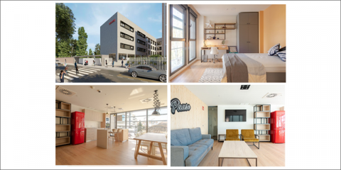 Isover aporta confort térmico y acústico a una nueva residencia de estudiantes en Sevilla