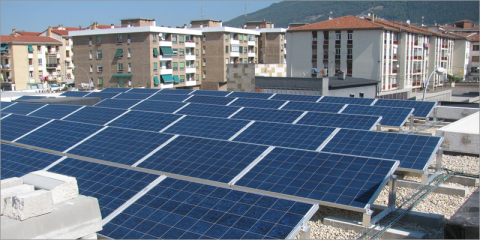 Un mapa solar revelará la capacidad de las cubiertas para generar energía en Pamplona