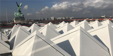 Rehabilitación de la cubierta del Museo Real de Bellas Artes de Amberes con Renolit Alkorbright