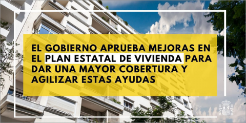La actualización del Plan Estatal de Vivienda 2018-2021 facilitará el acceso a las ayudas