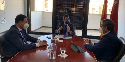 Murcia y CTCON potenciarán la innovación para el reciclaje de materiales de construcción