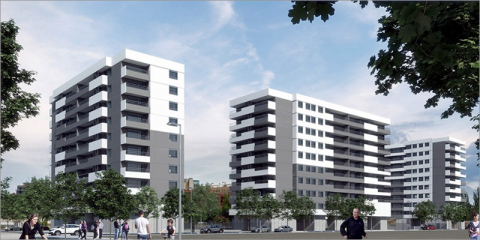 El residencial Flumen se construirá en Zaragoza bajo los estándares de Passivhaus Plus 