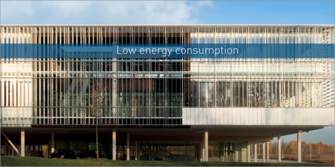 Edificio de consumo casi nulo de AGC Glass Europe