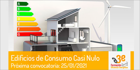 Nuevo curso online ‘Edificios de Consumo Casi Nulo’ de la plataforma de formación de A3e