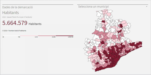 La Diputación de Barcelona amplía la información del visor interactivo de indicadores sobre la vivienda