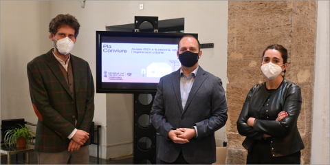 La Generalitat Valenciana crea el ‘Pla Conviure’ para la recuperación sostenible de espacios públicos
