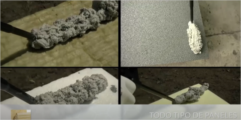 Espuma adhesiva para la fijación de paneles aislantes en SATE