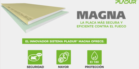 Placa Pladur® Magna: segura y eficiente contra el fuego