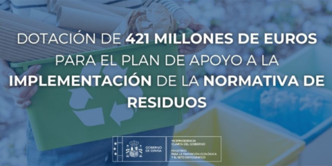 Primer paquete del Plan de Recuperación con inversiones en materia de residuos y economía circular