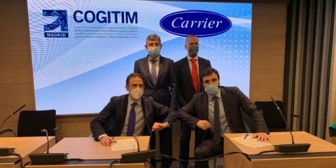 Carrier y COGITIM firman un acuerdo para formar a los colegiados en materia de climatización