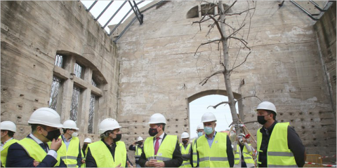 Comienza la fase principal de las obras de rehabilitación de las Naves de Renfe en Sevilla
