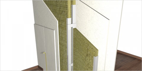 Eco-innovación en la gama Geowall de Isover para el aislamiento térmico y acústico de divisorios interiores