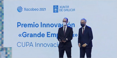La Xunta concede el Premio Galicia de Innovación 2020 a Cupa Group en la categoría de gran empresa