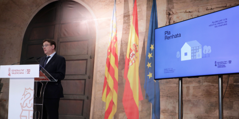 La Generalitat Valenciana invertirá cerca de 50 millones en ayudas a la rehabilitación y reforma