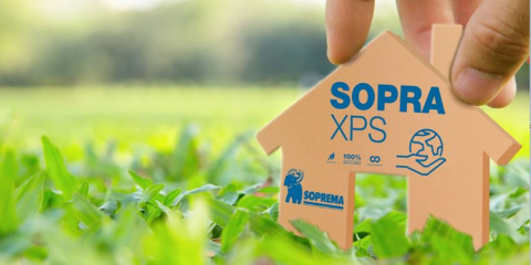 Nuevo aislamiento térmico SOPRA XPS de poliestireno extruido 100% reciclado