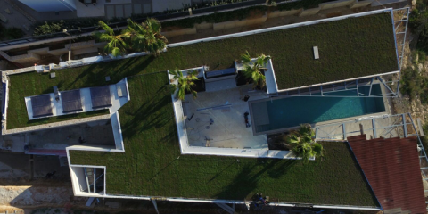 La tecnología IoT y la eficiencia energética se aplican en el diseño de una cubierta verde inteligente