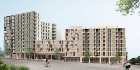 Abierta la licitación para construir una promoción pública con casi 240 viviendas sostenibles en Barcelona