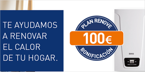 El Plan Renove de la compañía experta en climatización Baxi bonifica la renovación de calderas