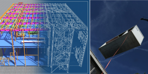 Empresas españolas de materiales constructivos crean un sistema integral industrializado modular