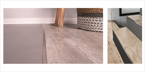 La gama de perfiles VINPRO de Schlüter-Systems ofrece soluciones para recubrimientos vinílicos