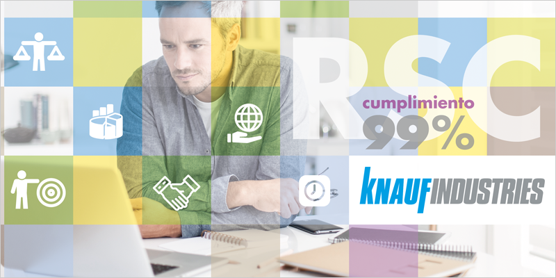 knauf industries cumplimiento 99% en RSC