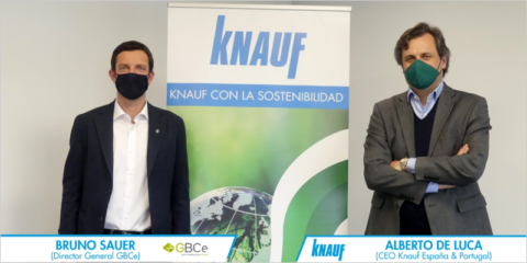 Knauf trabajará junto a GBCe para mejorar la salud, la seguridad y la sostenibilidad de los edificios