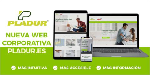 La nueva web de Pladur ofrece toda la información para arquitectos, instaladores y distribuidores