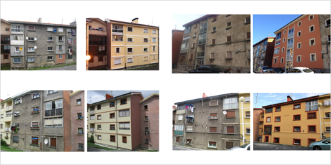 Finaliza el 45% de las obras de rehabilitación energética en el barrio de Zazpilanda, en Bilbao