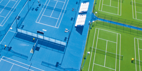 Guía sobre soluciones constructivas de Mapei para la reparación de pistas polideportivas